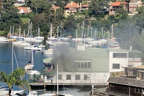 Exclusive Images: Historic Mosman Rowers Club saved after mid morning ...
