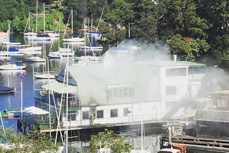 Exclusive Images: Historic Mosman Rowers Club saved after mid morning ...