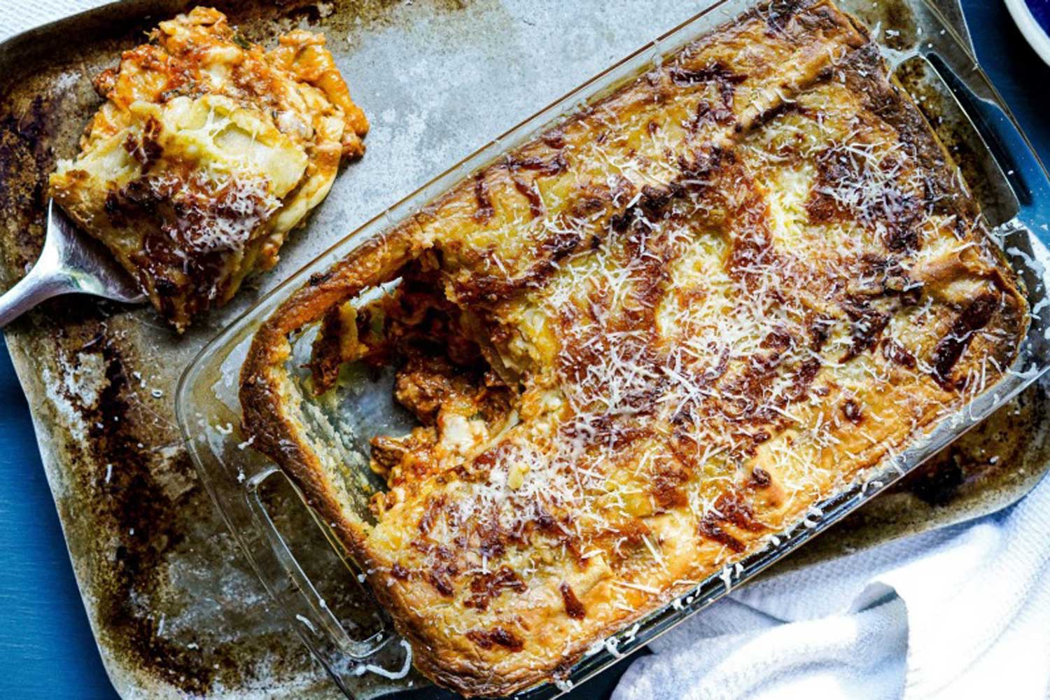 Our favourite lasagne recipe