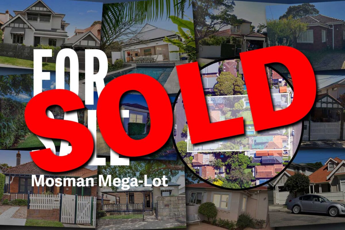 Twelve Mosman homes sold in $70m “Mega Lot” deal, declared State ...
