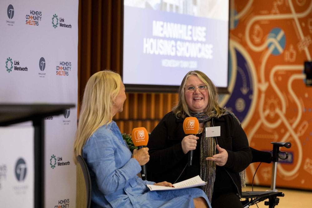 Former resident "Julie", said Mosman House provided a safety net for her during a time of need.
