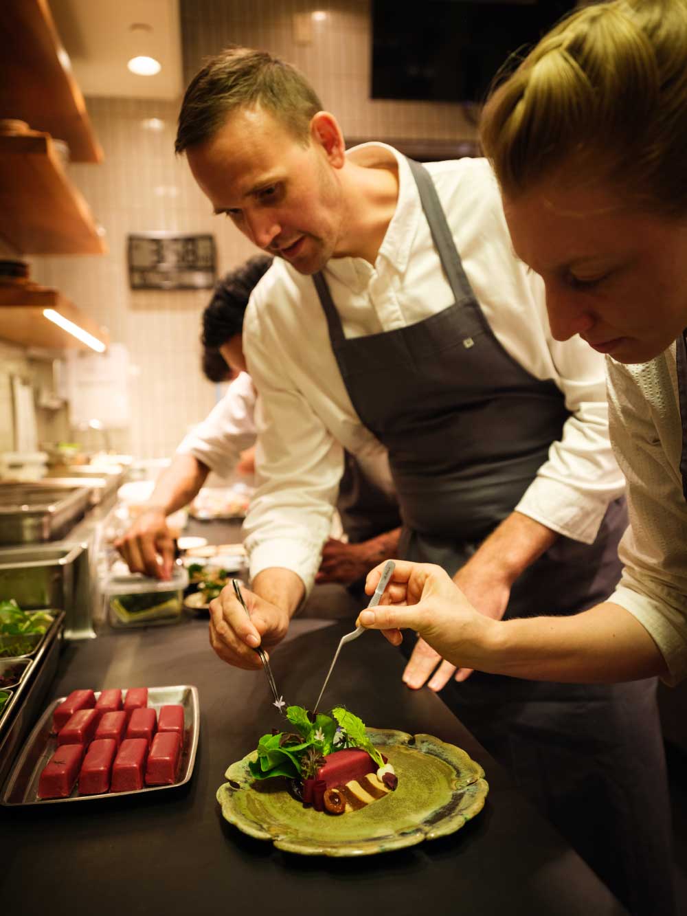 “Guests experience ingredients harvested at peak season that morning. It’s our way of bringing the outdoors in," said Owner/Chef Kyle Connaughton .