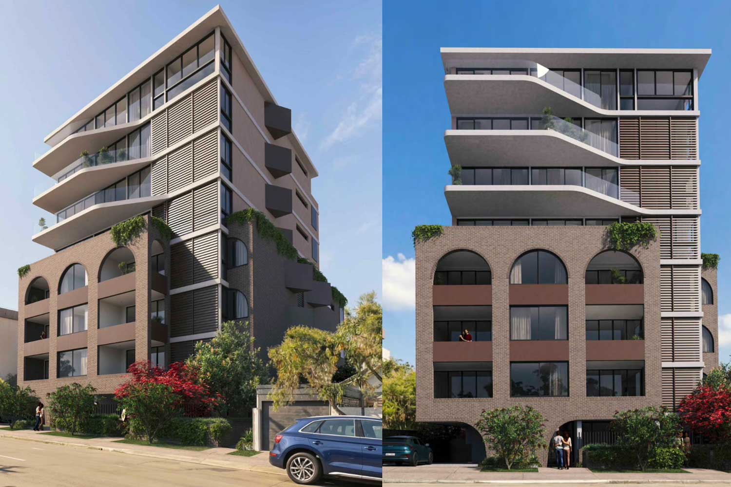 Federation homes at 92-98 Cowles Road, Mosman, facing demolition.
