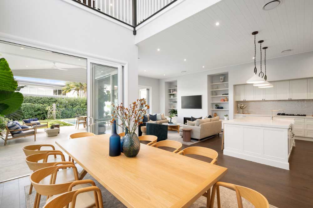 Open plan living, kitchen and dining 3 Gordon St, Mosman