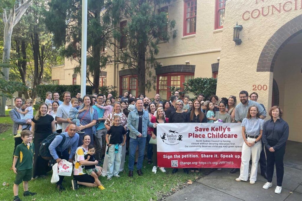North Sydney Councillors James Spenceley and Jessica Keen say there is money in council coffers to save Kelly's Place.