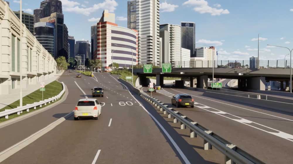 The High St exit is a popular detour for motorists who travel via Kurraba Rd to Kirribilli, Neutral Bay and Mosman.