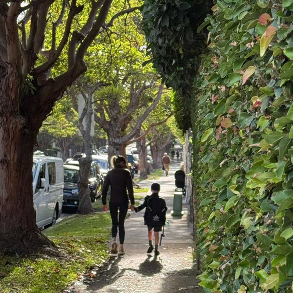 The cost of using the Walking Bus is $5 per walk, covering both the morning and afternoon run.