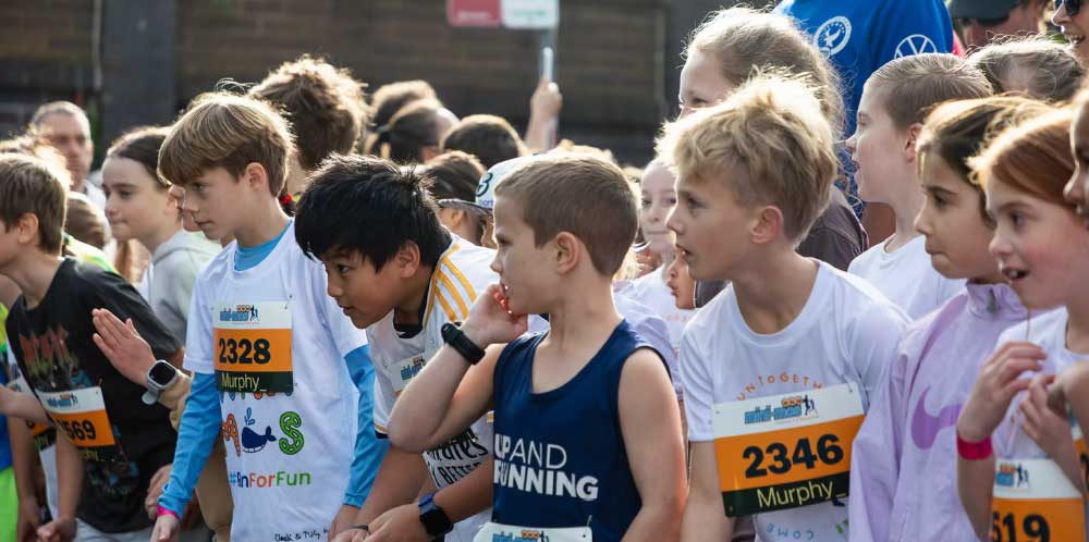 run-1 housands of kids and grown ups take part in the fun run each year, raising funds for Mosman Public School