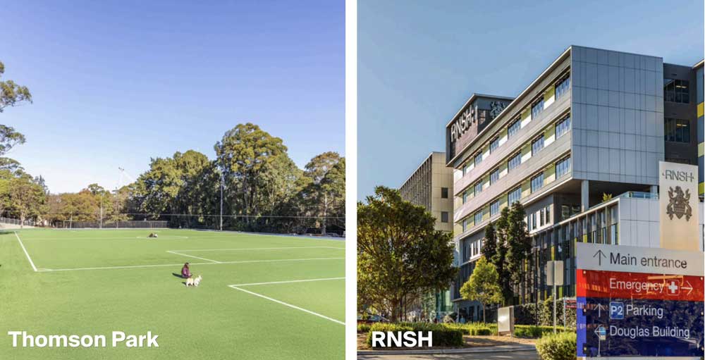 The site is close to Royal North Shore Hospital, parks and Artarmon Station. It also falls within LMR boundaries.