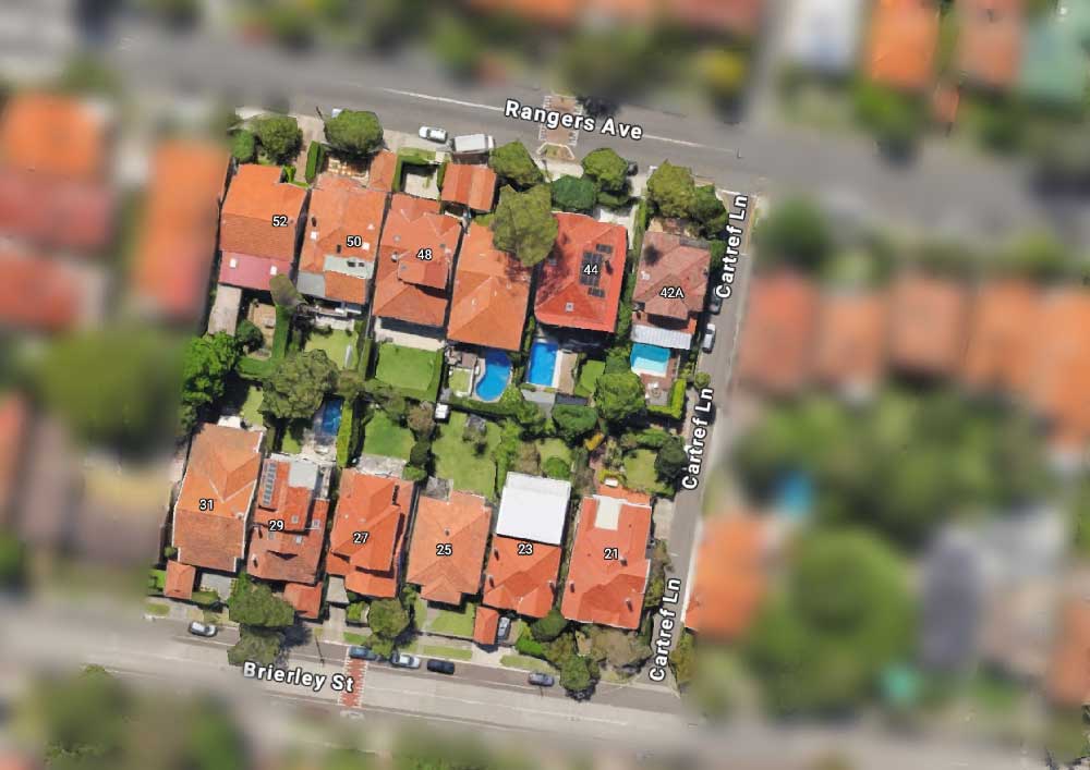 The Brierley St, Cartref Lane and Rangers Ave "Mega Lot" remains a development flashpoint for local residents.