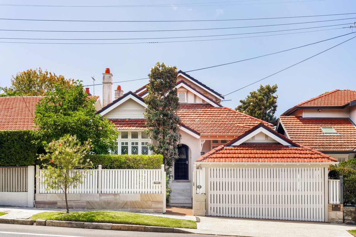 The Federation home at 29 Brierley Street, Mosman, one of 12 houses on the super site marked for demolition.