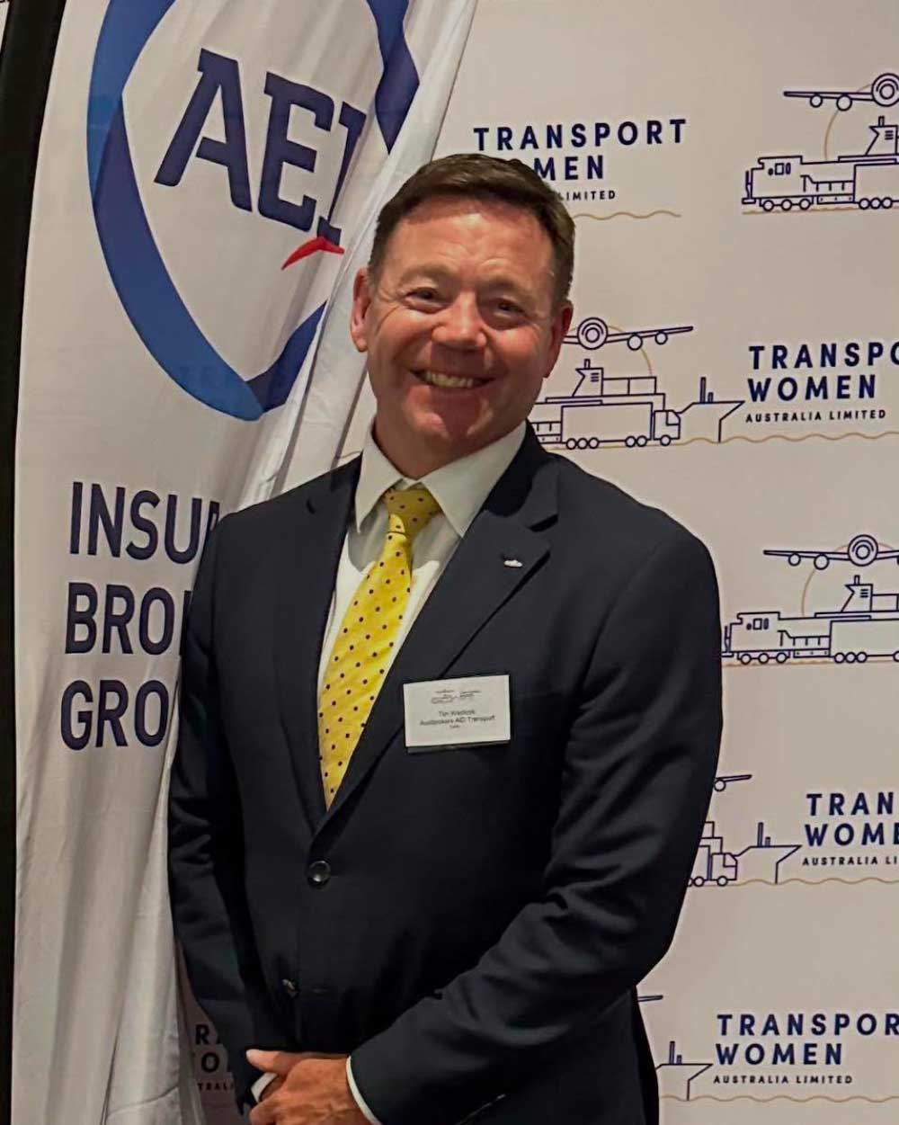 Tim-1 Mr Wedlock was Executive Chairman of AEI Insurance Broking Group in North Sydney, where he had worked for 39 years.