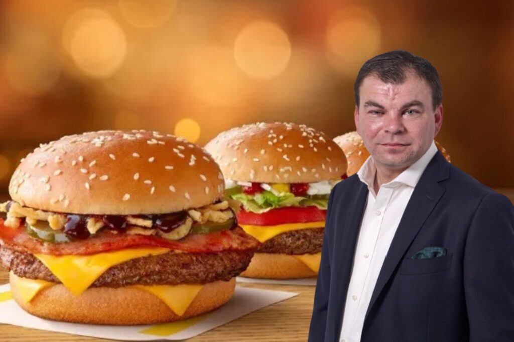 Bernard Kelly, the McDonald's licensee who will own and run the new Crows Nest store.