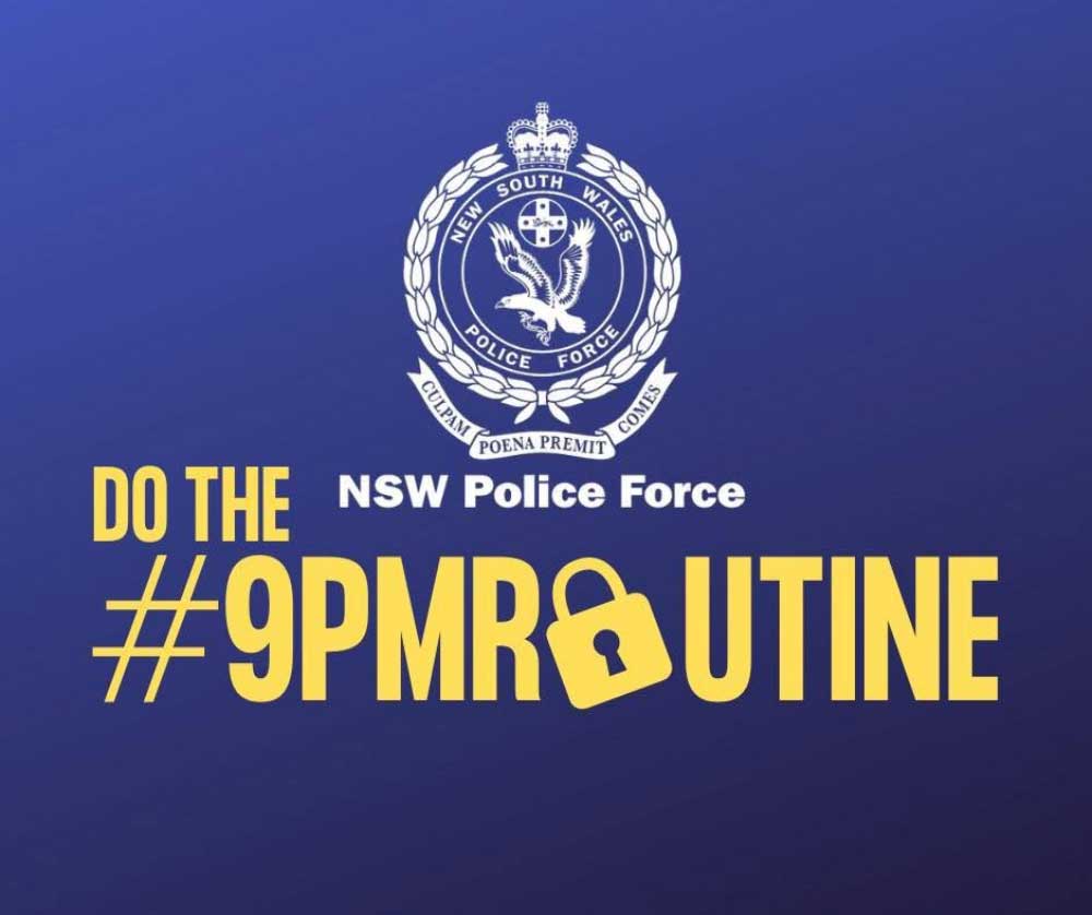 A recent spate of break-ins has police reminding residents to secure all doors and windows each night.