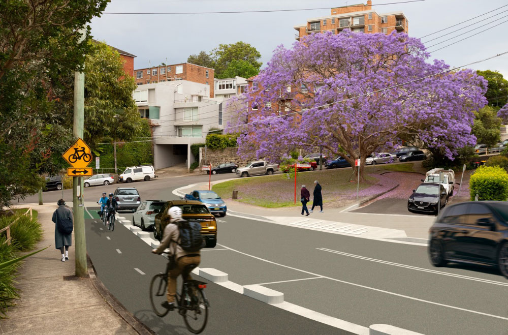 link-1 North Sydney councillors voted 6-3 to back the new cycleway on Monday night.