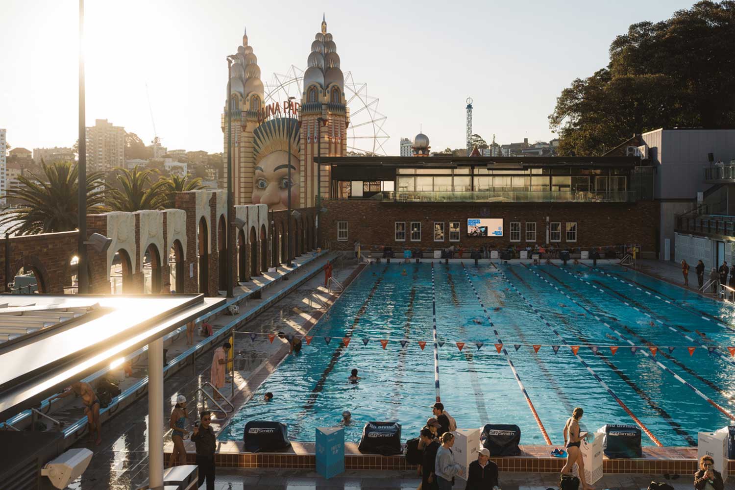 open More than 10,000 people visited North Sydney Pool during its opening weekend. Image: North Sydney Council.