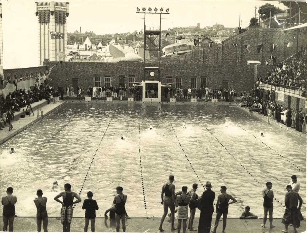 North Sydney Pool - the "Wonder Pool" was built in 1937 for the British Empire Games, which took place the following year.