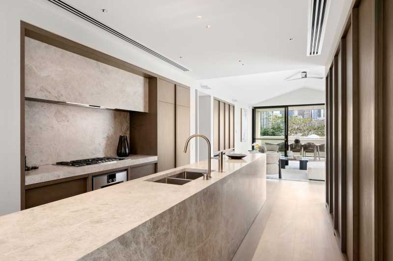 Kitchens offer custom oak joinery and inhtegrated premium appliances