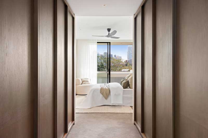 Six-star hotel style bedroom suites and stunning views.