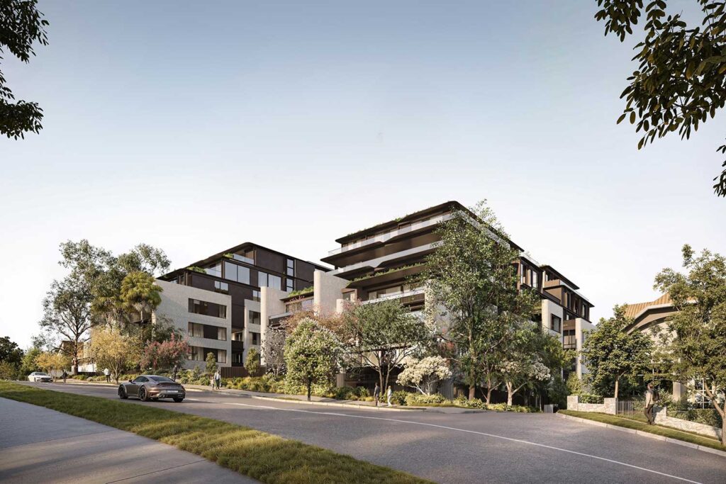 Artist impression of Mosman Super Site