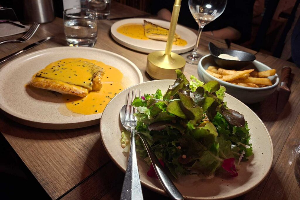 Beautiful plate of food at Kholl