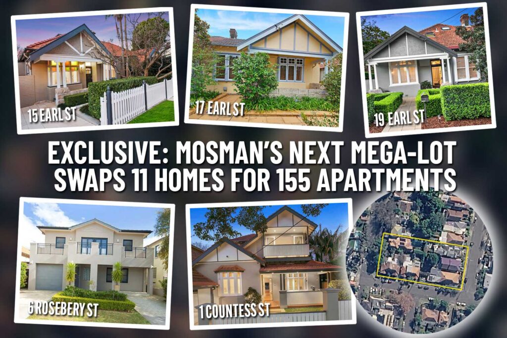 Images of homes that may be destroyed for a mega lot