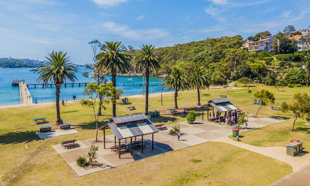 Drone of Clifton Gardens Reserve